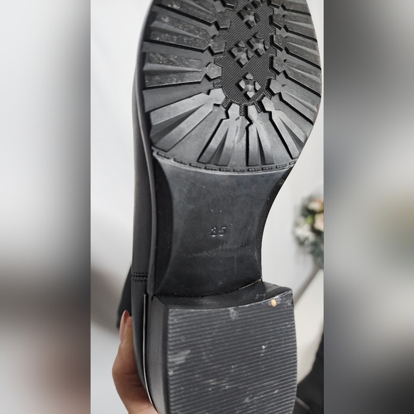 🔥Elegant Black Knee-High Boots - Picture 8 of 8